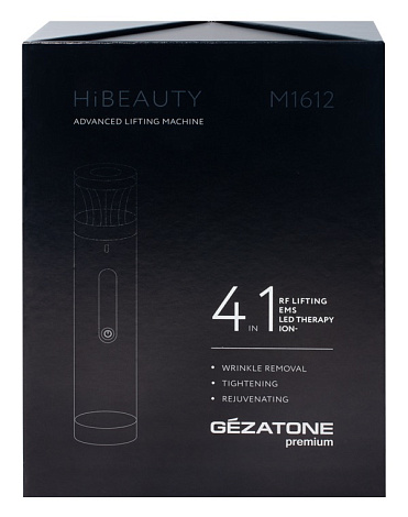 Аппарат RF лифтинг, миостимулятор и светотерапия   для лица и тела HiBeauty 3D PRO m1612 Gezatone 3